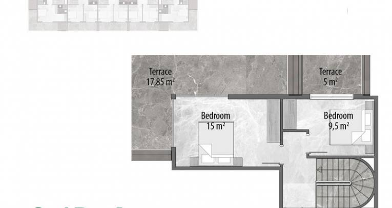 Apartments at luxury complex