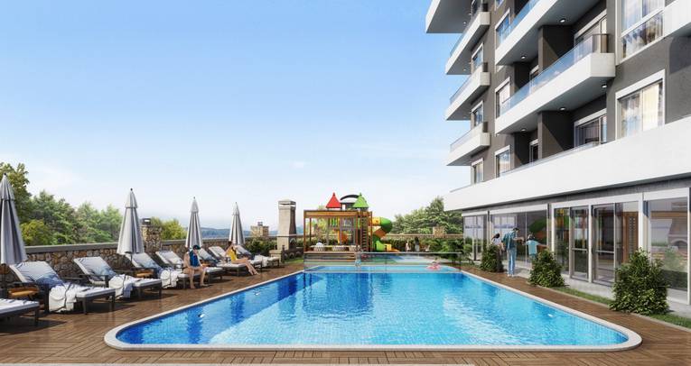 Appartementen op kleinschalig complex
