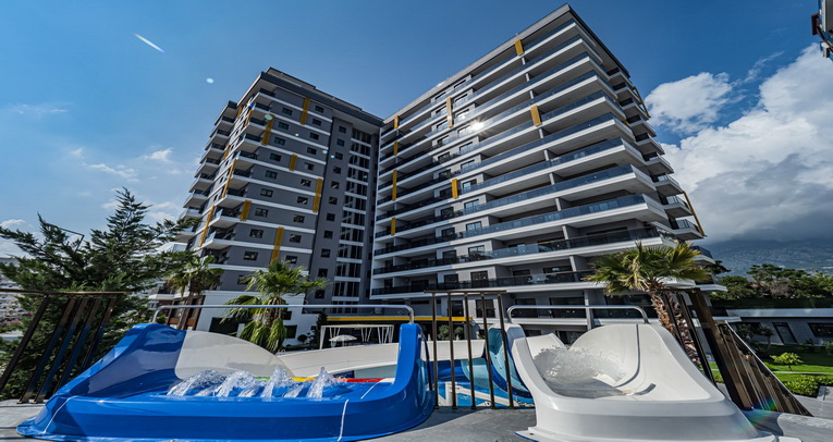 Spacious apartments in Mahmutlar